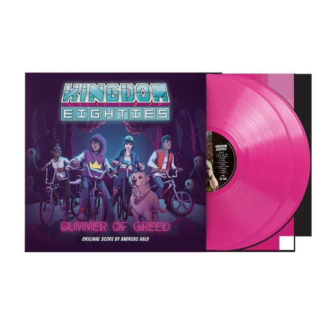 Виниловая пластинка Kingdom Eighties: Summer of Greed (Original Game Soundtrack) - Andreas Hald (2xLP Vinyl Record) — обложка