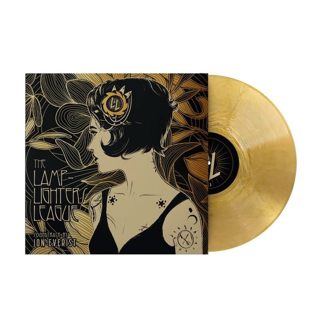 Виниловая пластинка The Lamplighters League (Original Video Game Soundtrack) - Jon Everist (2xLP Vinyl Record - Gold Marble) — обложка