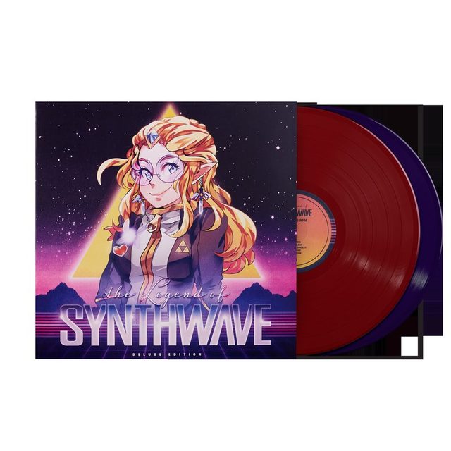 Виниловая пластинка Legend of Synthwave Deluxe - Helynt (2xLP Vinyl Record) — обложка
