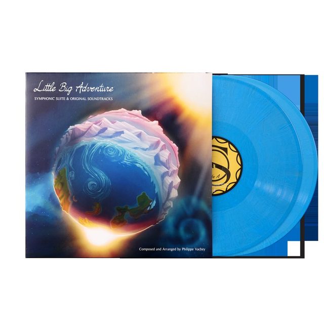 Виниловая пластинка Little Big Adventure (Symphonic Suite & Original Soundtracks) - Philippe Vachey (2xLP Vinyl Record) — обложка