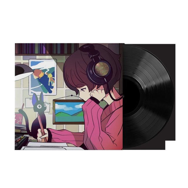 Виниловая пластинка LoFi Ghibli 2 - Grey October Sound (1xLP Vinyl Record) — обложка