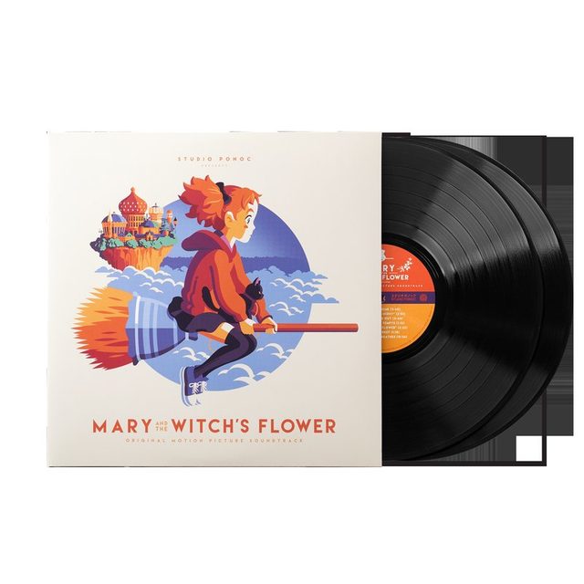 Виниловая пластинка Mary and The Witch's Flower (Original Motion Picture Soundtrack) - Takatsugu Muramatsu (2xLP Vinyl Record) — обложка