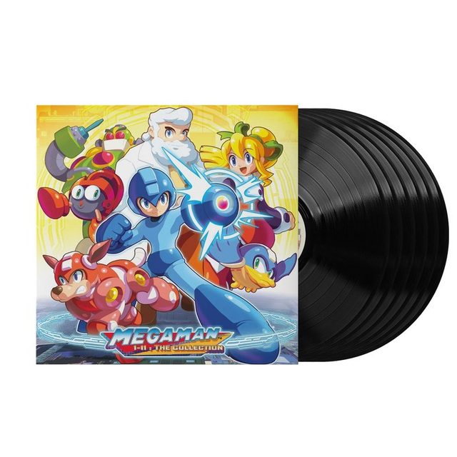 Виниловая пластинка Mega Man 1-11: The Collection (6xLP Vinyl Record) — обложка