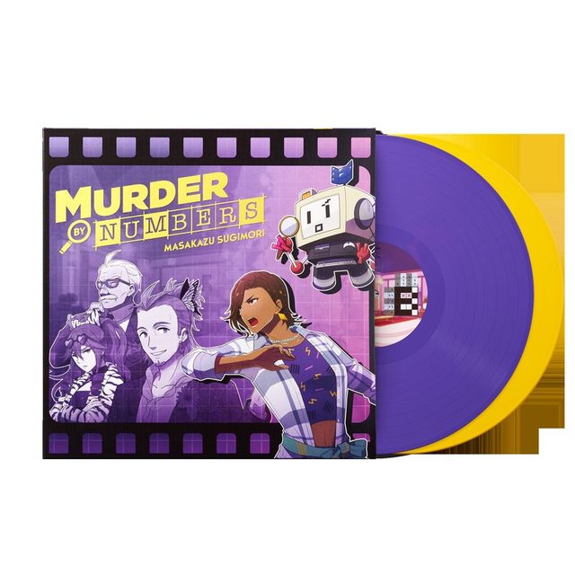 Виниловая пластинка Murder By Numbers (Video Game Soundtrack) - Masakazu Sugimori (2xLP Vinyl Record) — обложка