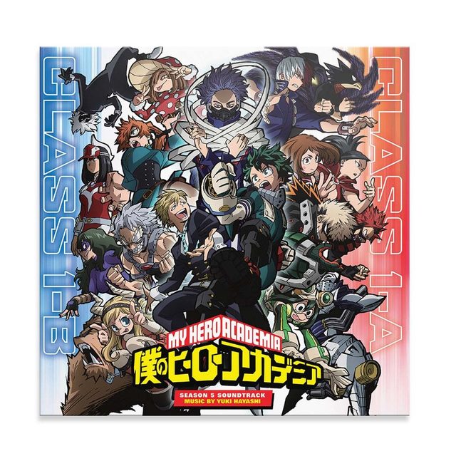 Виниловая пластинка My Hero Academia: Season 5 — Original Soundtrack, 2LP — обложка