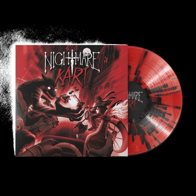 Виниловая пластинка Nightmare Kart (Original Game Soundtrack) - The Noble Demon (1xLP Vinyl Record) — обложка