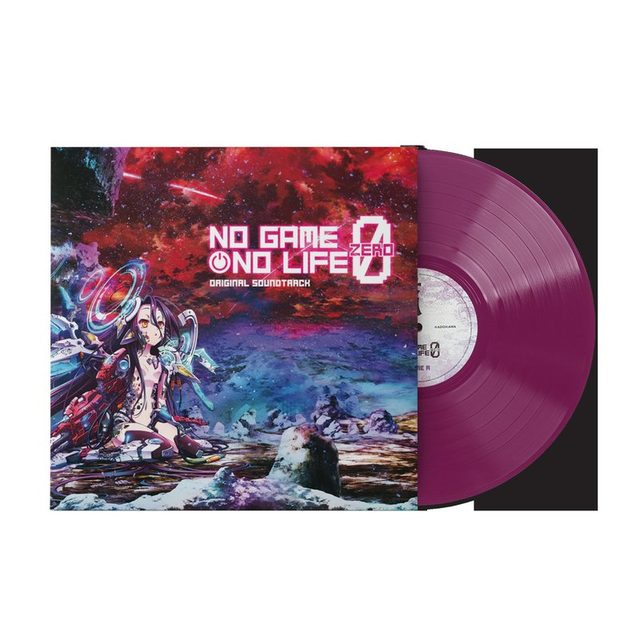 Виниловая пластинка No Game No Life: Zero (Original Soundtrack) - Yoshiaki Fujisawa (1xLP Vinyl Record) — обложка