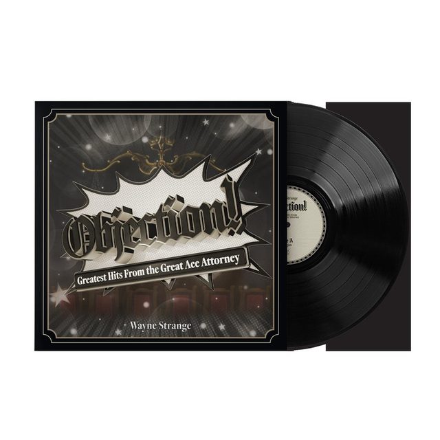 Виниловая пластинка Objection! ~ Greatest Hits of the Great Ace Attorney - Wayne Strange (1xLP Vinyl Record) — обложка