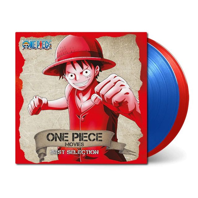 Виниловая пластинка One Piece: Movies Best Selection — Red / Blue 2LP — обложка