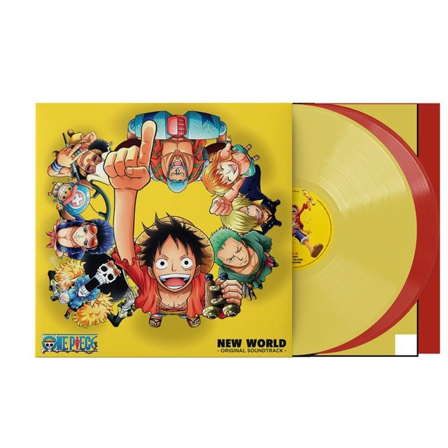 Виниловая пластинка One Piece: New World (Original Soundtrack) - Kohei Tanaka (2xLP Vinyl Record) — обложка