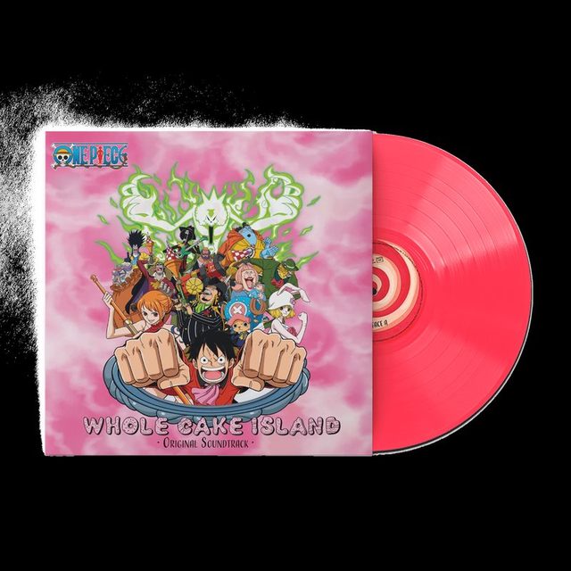Виниловая пластинка One Piece: Whole Cake Island (Original Soundtrack) - Kohei Tanaka (1xLP Vinyl Record) — обложка