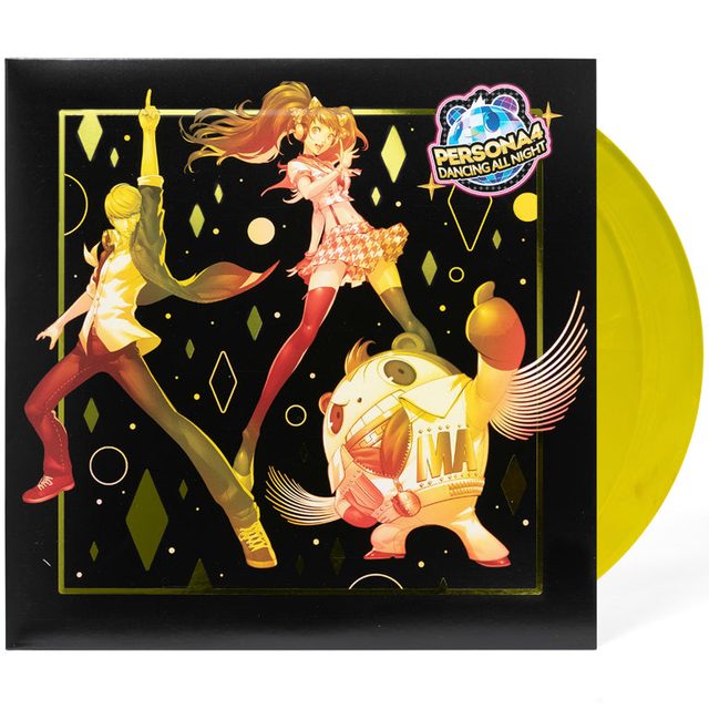 Виниловая пластинка Persona 4: Dancing All Night — Yellow Splatter 2xLP — обложка