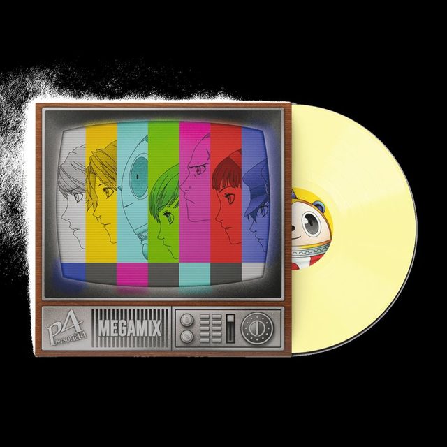 Виниловая пластинка Persona 4 MEGAMIX (Original Game Soundtrack) - Atlus Sound Team (1xLP Vinyl Record) — обложка