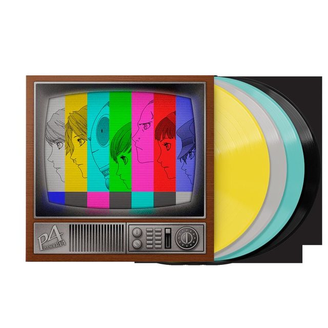 Виниловая пластинка Persona 4 (Original Game Soundtrack) - Atlus Sound Team (4xLP Vinyl Record) — обложка