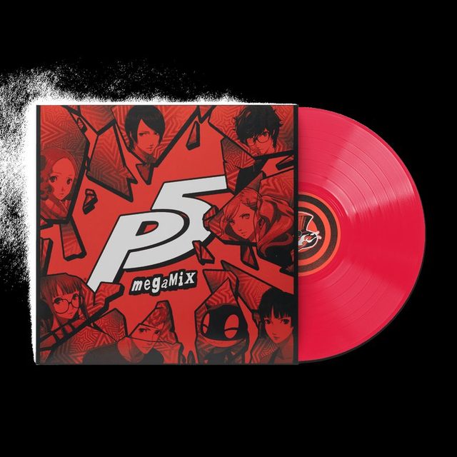 Виниловая пластинка Persona 5 MEGAMIX (Original Game Soundtrack) - Atlus Sound Team (1xLP Vinyl Record) — обложка