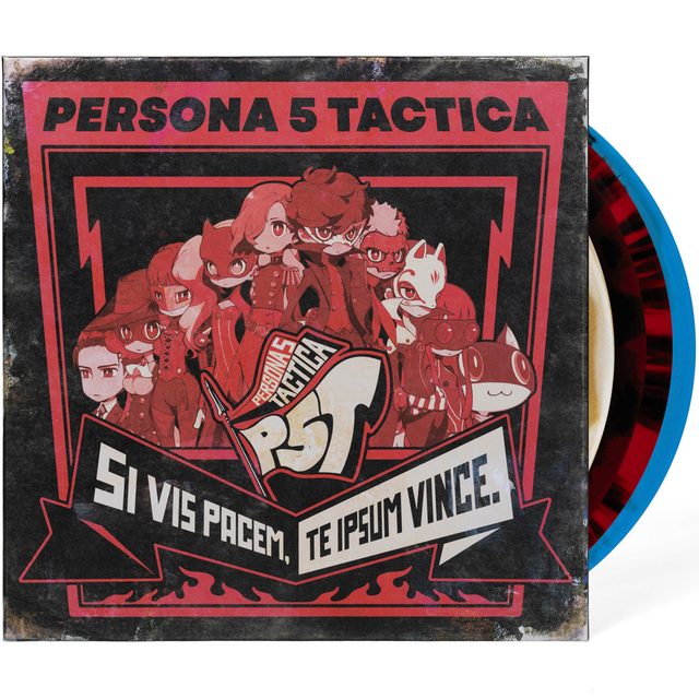 Виниловая пластинка Persona 5 Tactica — Phantom Thieves Colored 4xLP — обложка