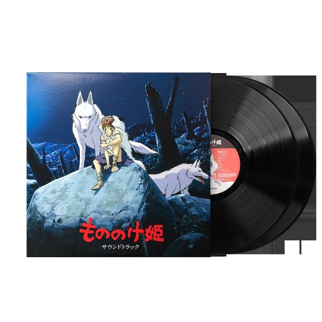Виниловая пластинка Princess Mononoke: Soundtrack - Joe Hisaishi (2xLP Vinyl Record) — обложка