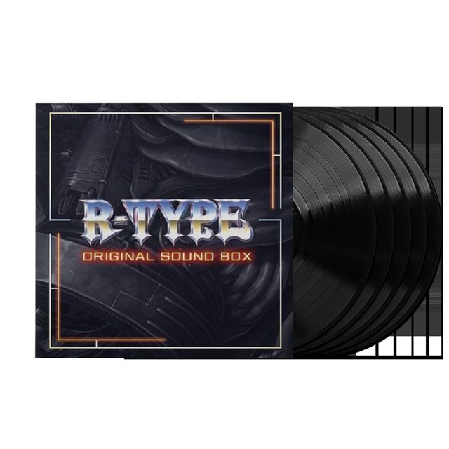 Виниловая пластинка R-Type Original Sound Box - Masato Ishizaki (5xLP Vinyl Record) — обложка