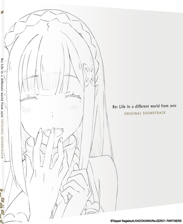 Виниловая пластинка Re:ZERO — Season 1 Original Soundtrack, 2LP Black — обложка