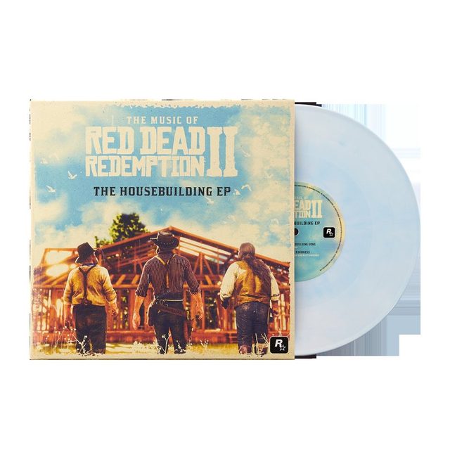 Виниловая пластинка Red Dead Redemption II: The Housebuilding EP - David Ferguson and Matt Sweeney (10" Vinyl Record) — обложка