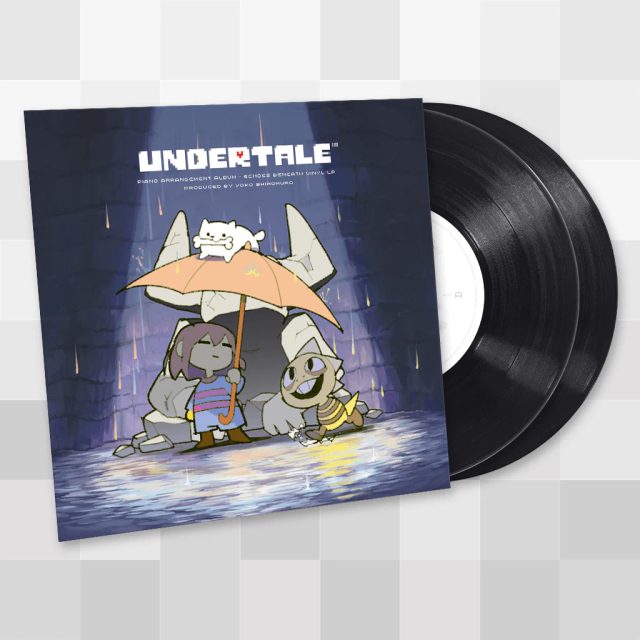 Виниловая пластинка UNDERTALE: Echoes Beneath — Piano Arrangement Vinyl — обложка