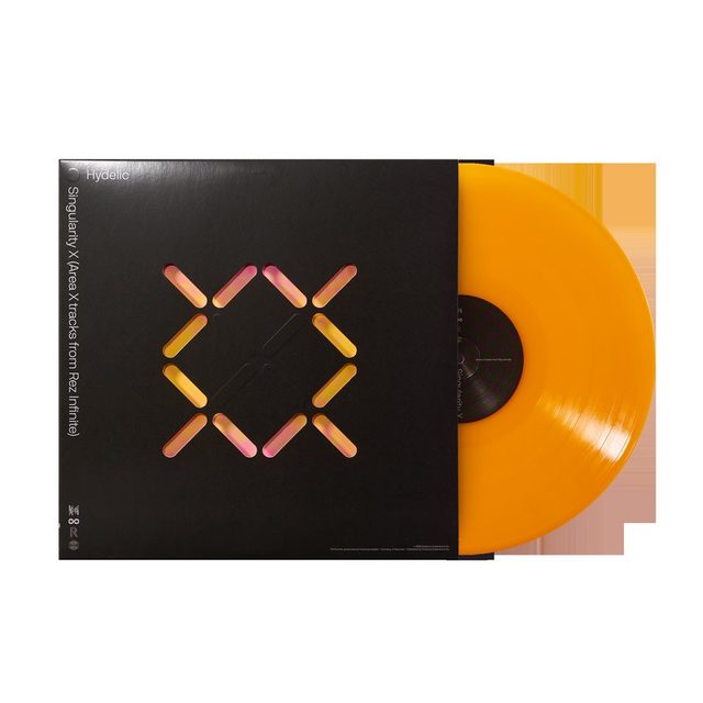 Виниловая пластинка Singularity X: Area X tracks from Rez Infinite - Hydelic (ORANGE 1xLP Vinyl Record) — обложка