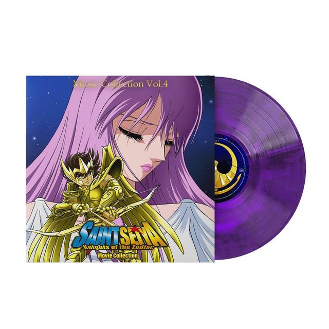 Виниловая пластинка Saint Seiya Volume 4 (Original Soundtrack) - Seiji Yokoyama (1xLP Vinyl Record) — обложка