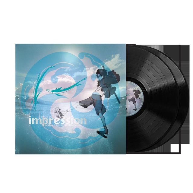 Виниловая пластинка Samurai Champloo Music Record: Impression -  Force Of Nature, Nujabes, Fat Jon (2xLP Vinyl Record) — обложка