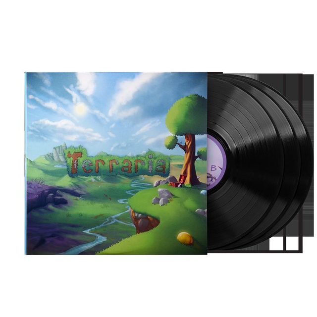 Виниловая пластинка Terraria (Original Game Soundtrack) - Scott Lloyd Shelly (3xLP Vinyl Record) — обложка