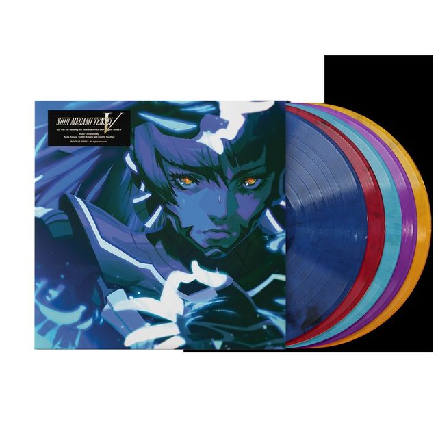 Виниловая пластинка Shin Megami Tensei V Vinyl Soundtrack Box Set (5xLP Vinyl Record) — обложка