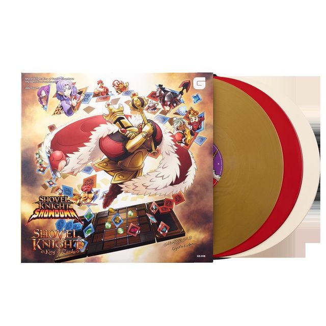 Виниловая пластинка Shovel Knight: King of Cards + Showdown - The Definitive Soundtrack (3xLP Vinyl Record) — обложка