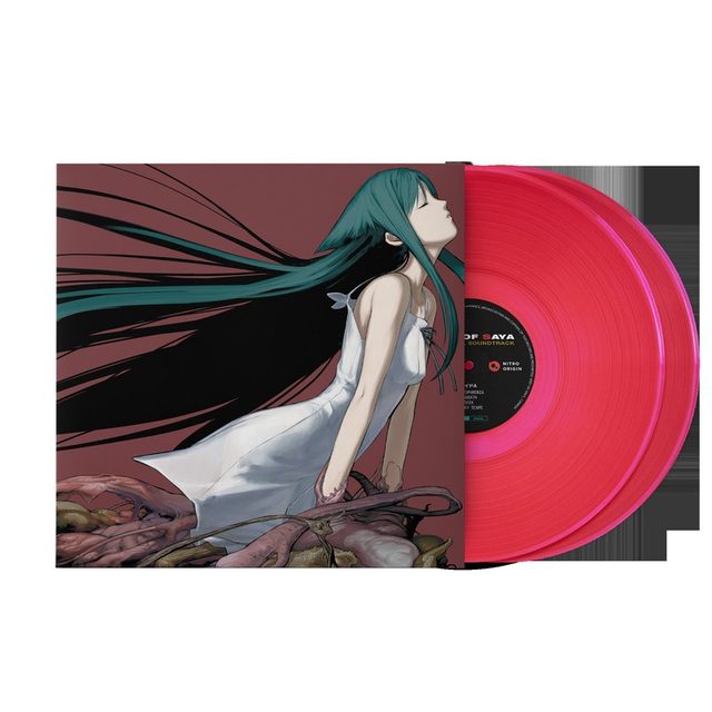 Виниловая пластинка Song of Saya Original Soundtrack (2xLP Transparent "Blood" Red Vinyl Record) — обложка