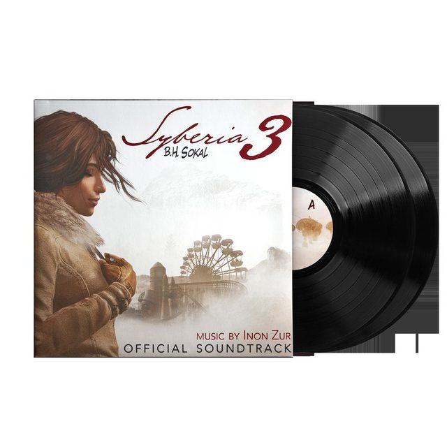 Виниловая пластинка Syberia 3 (Official Soundtrack) - Inon Zur (2xLP Vinyl Record) — обложка