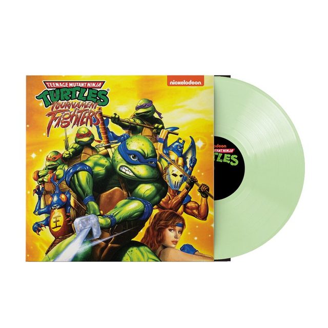 Виниловая пластинка Teenage Mutant Ninja Turtles: Tournament Fighters (3xLP Vinyl Record) - Glow in the Dark Variant — обложка