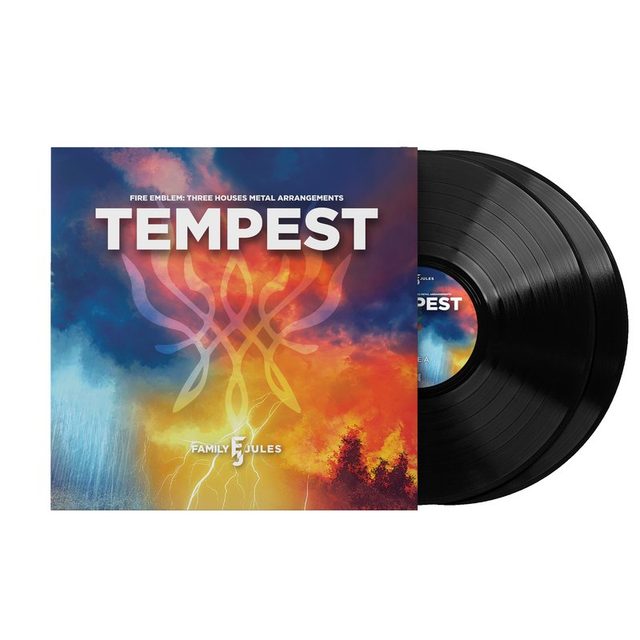 Виниловая пластинка Tempest: Fire Emblem: Three Houses Metal Arrangements - FamilyJules (2xLP Vinyl Record) — обложка