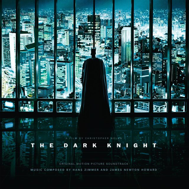 Виниловая пластинка The Dark Knight — Neon Green & Violet Splatter, 2LP — обложка