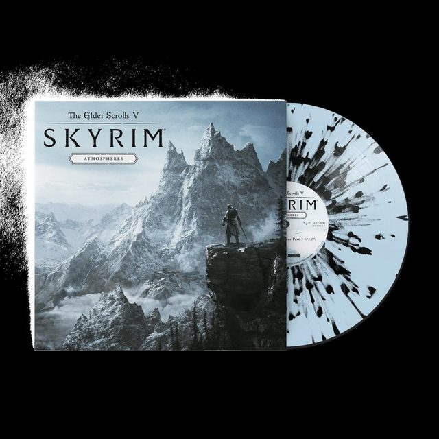 Виниловая пластинка The Elder Scrolls V: Skyrim "Atmospheres" (Original Game Soundtrack) - Jeremy Soule (1xLP Vinyl Record) — обложка