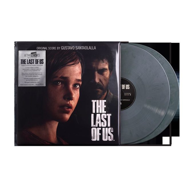 Виниловая пластинка The Last of Us (Video Game Original Soundtrack) - Gustavo Santaolalla (2xLP Vinyl Record) [Green & Silver Variant] — обложка