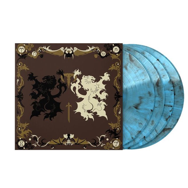 Виниловая пластинка The Lions of Ivalice (Music from Final Fantasy Tactics) (4xLP Vinyl Record - Materia Exclusive Color) — обложка