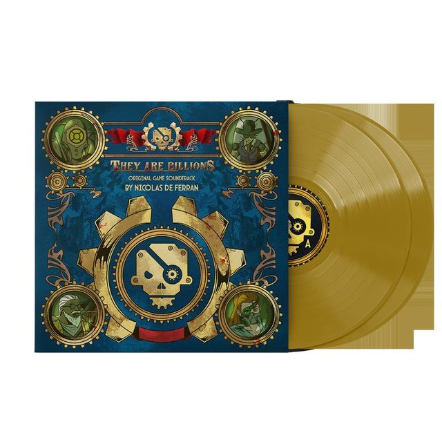 Виниловая пластинка They Are Billions (Original Game Soundtrack) - Nicolas de Ferran (2xLP Vinyl Records) — обложка