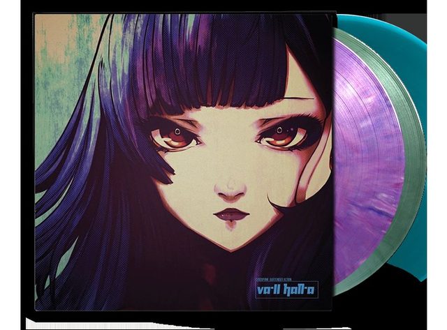 Виниловая пластинка VA-11 HALL-A (Original Soundtrack) - Garoad (2xLP Vinyl Record) - Pink/Purple and Green/Clear Vinyl — обложка