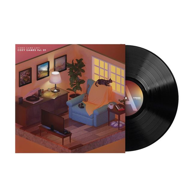 Виниловая пластинка Video Game LoFi: Cozy Games Vol. 01 - Emunator (1xLP Vinyl Record) — обложка
