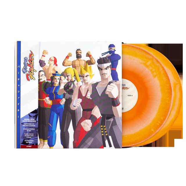 Виниловая пластинка Virtua Fighter Arcade and SEGA Saturn Official Soundtrack (2xLP Vinyl Record) — обложка