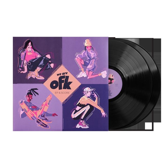 Виниловая пластинка We Are OFK (EP and Score) - OFK (2xLP Vinyl Record) — обложка