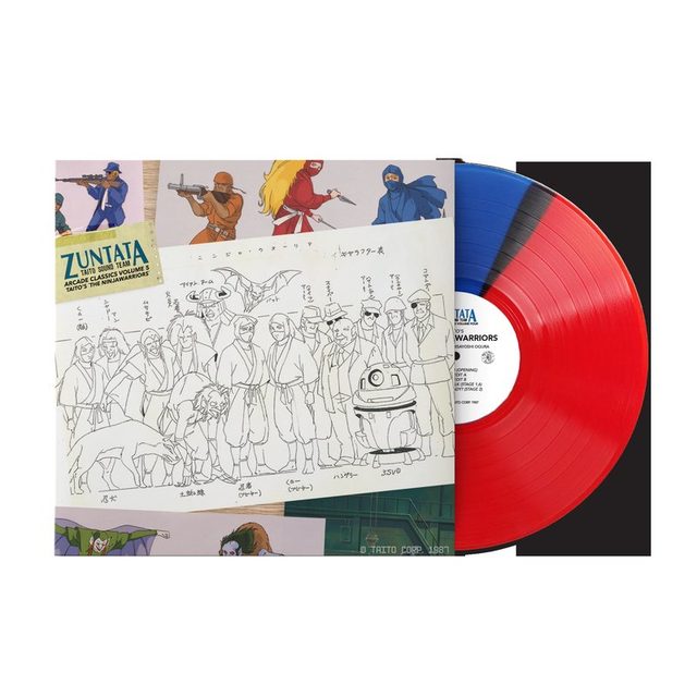 Виниловая пластинка Zuntata Arcade Classics Volume 5: Taito's The Ninjawarriors (Original Video Game Soundtrack) - Hisayoshi Ogura (1xLP Vinyl Record) — обложка