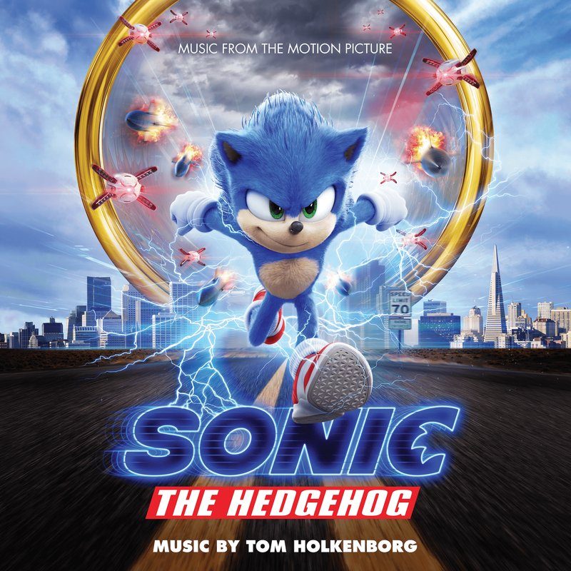Виниловая пластинка Sonic The Hedgehog - Music From the Motion Picture — обложка