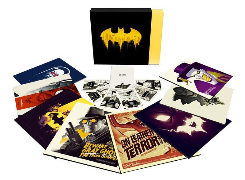 Виниловая пластинка Batman: The Animated Series 8XLP Box Set — обложка