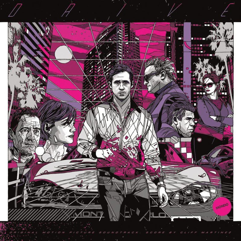 Виниловая пластинка Drive - Original Motion Picture Soundtrack 2XLP — обложка