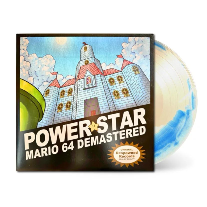 Виниловая пластинка Power Star - Mario 64 Demastered — обложка