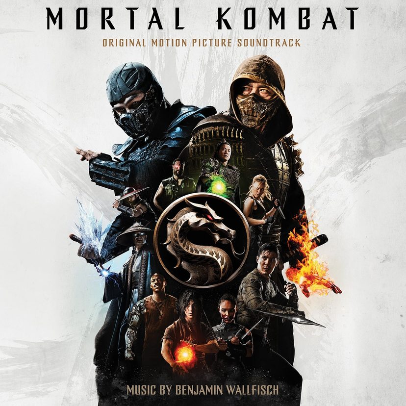 Виниловая пластинка Mortal Kombat — обложка